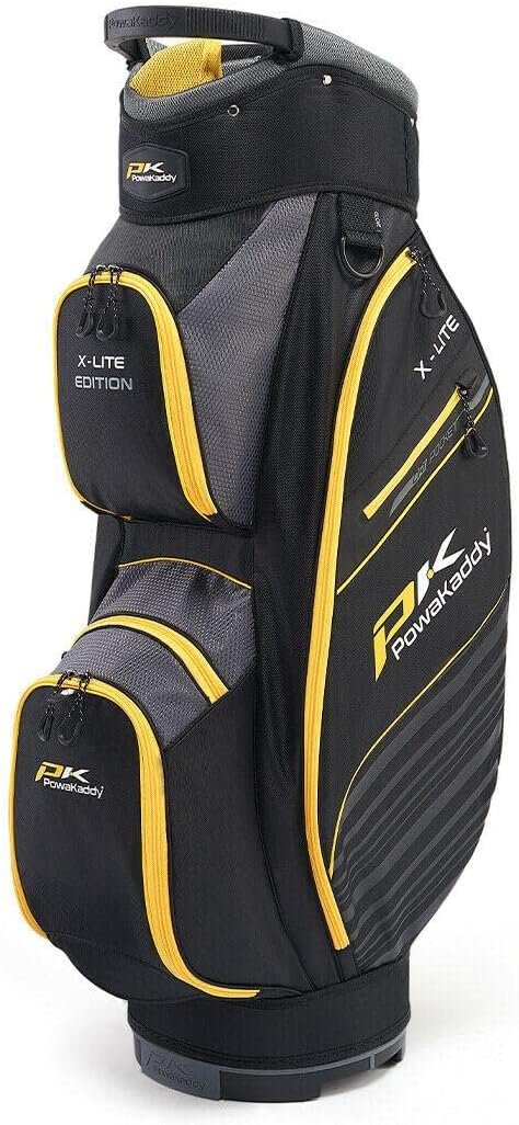 Powakaddy Unisex X-Lite 14-Way Lightweight 7 Pockets Golf Cart Bag