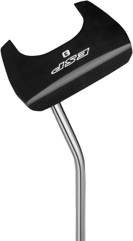 ram golf esp 3 mallet putter with roll face technology black 34 right hand