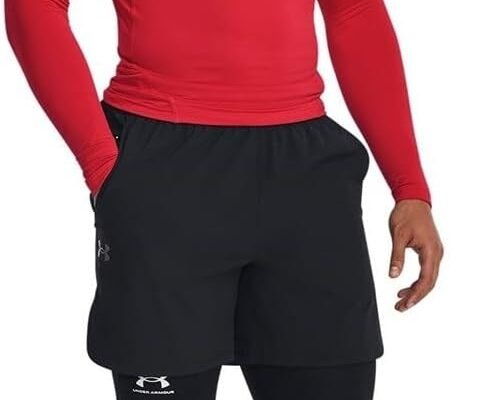 under armour mens 2024 coldgear armour moisture wicking mock training baselayer 1