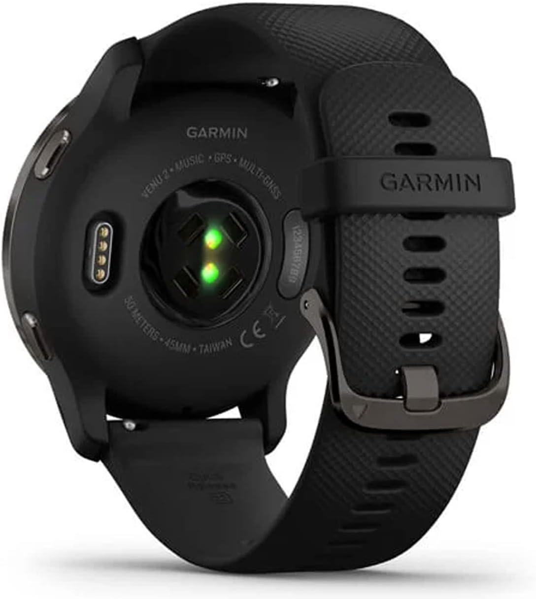 Garmin Venu 2, AMOLED GPS Smartwatch with All-day Advanced Health and Fitness Features, Music Storage, Wellness Smartwatch with up to 11 days battery life, Black