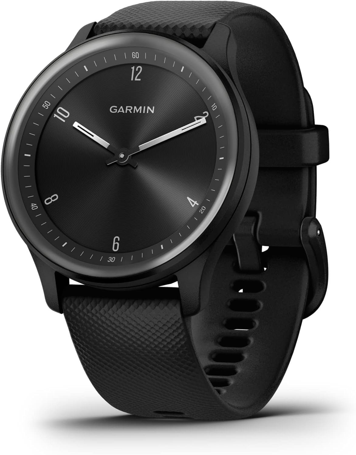 garmin vivomove sport hybrid smartwatch with health and fitness functions hidden touchscreen display and up to 5 days ba