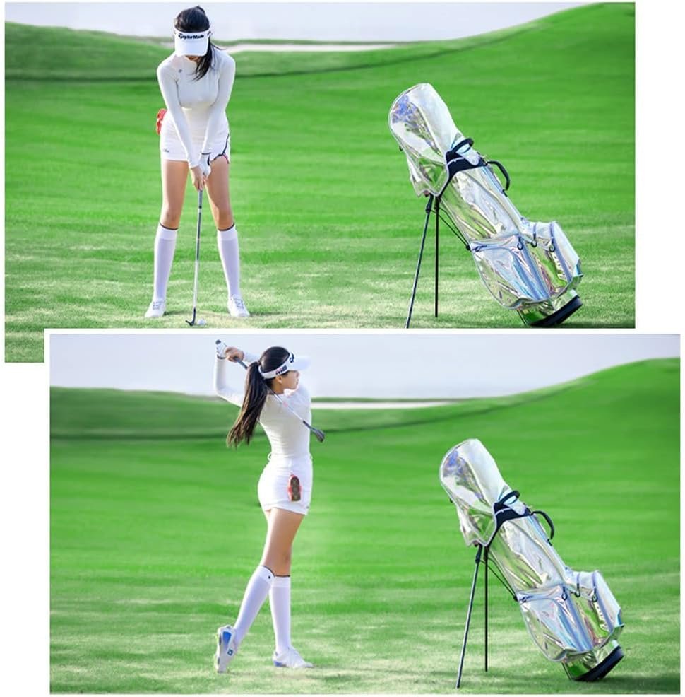 hontin golf stand bag 14 way divider golf carry bag with straps lightweight portable tpu waterproof golf bag for women 2