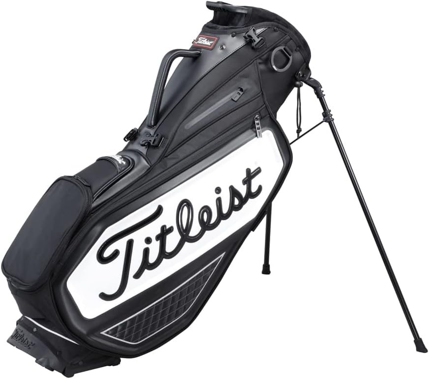 titleist premium stand bag blackwhite