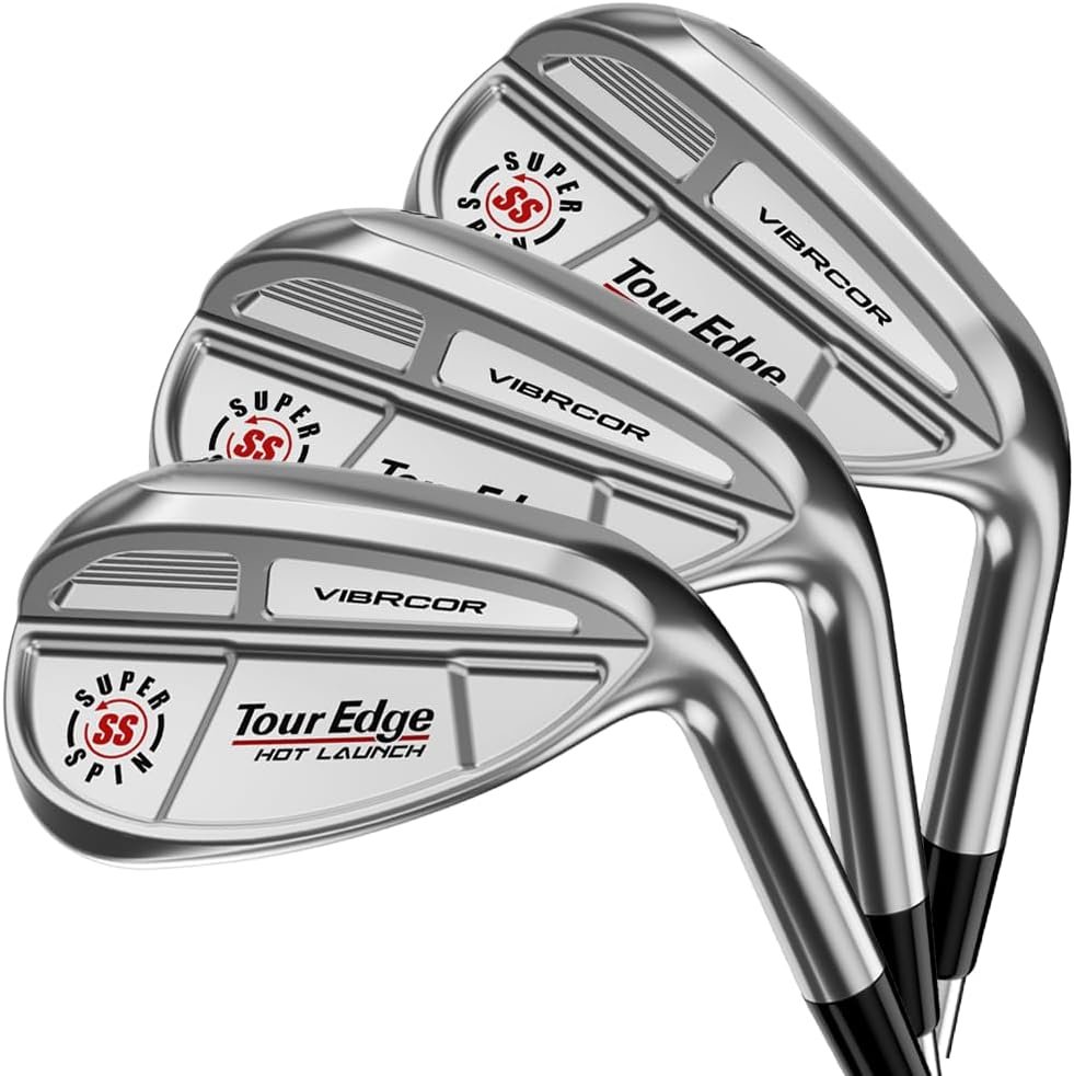 tour edge hot launch vibrcor 3 wedge pack