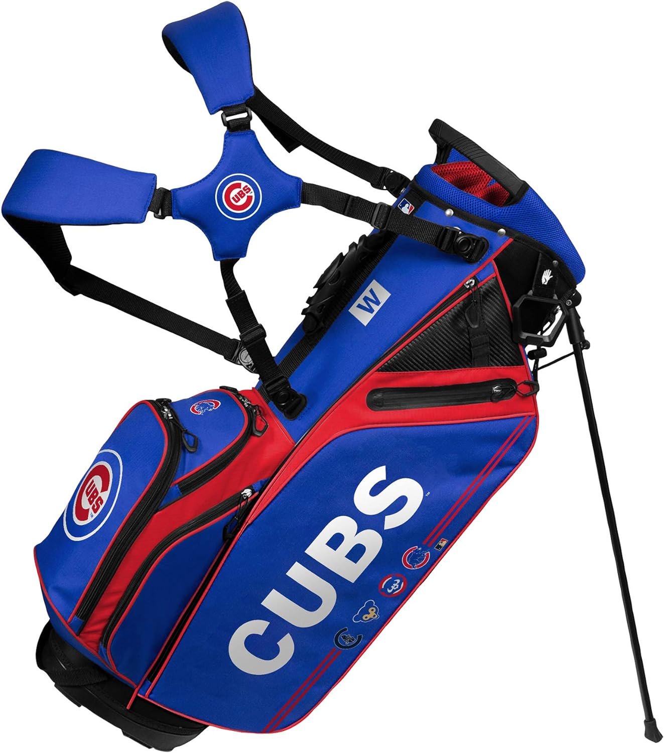 Chicago Cubs Caddie Carry Hybrid Golf Bag