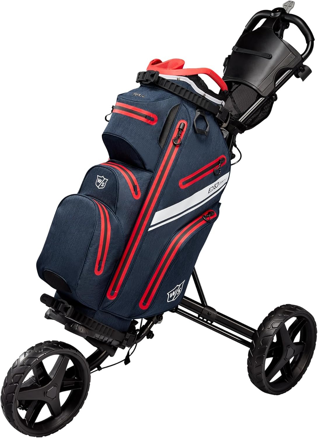 wilson ws exo dry cart bag charcoalcitron 3