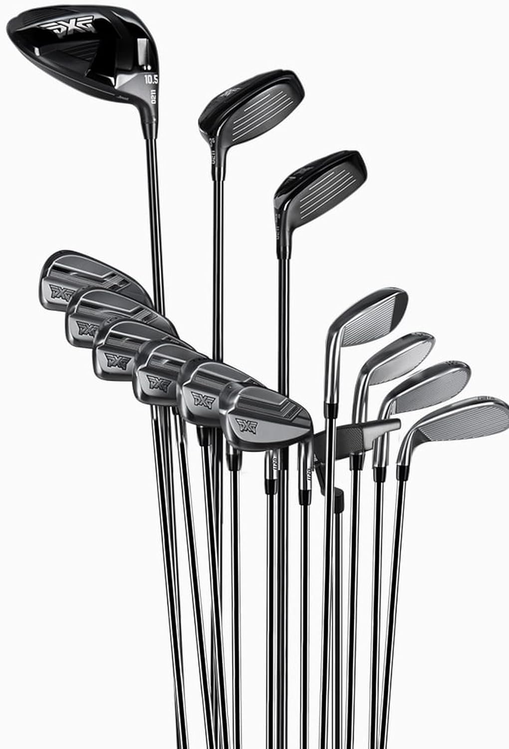 PXG 0211 Complete Golf Club Set - Mens or Womens Package Includes 10, 13, or 14 Golf Clubs with Steel or Graphite Shafts - Avaliable with or wihtout PXGs Premium Standing Golf Bag