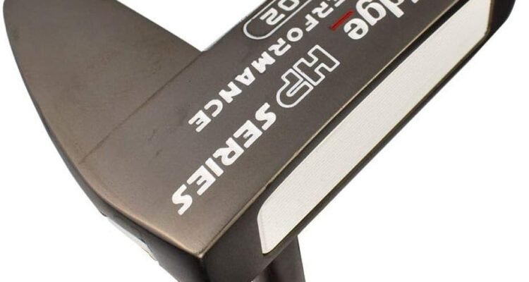 tour edge hp series black putter mens left hand steel uniflex