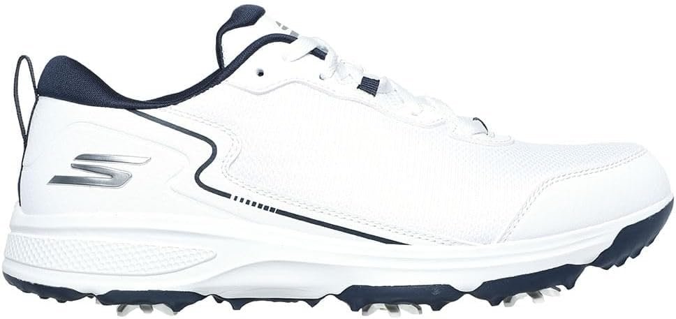 skechers mens torque sport fairway relaxed fit spiked golf shoe sneaker