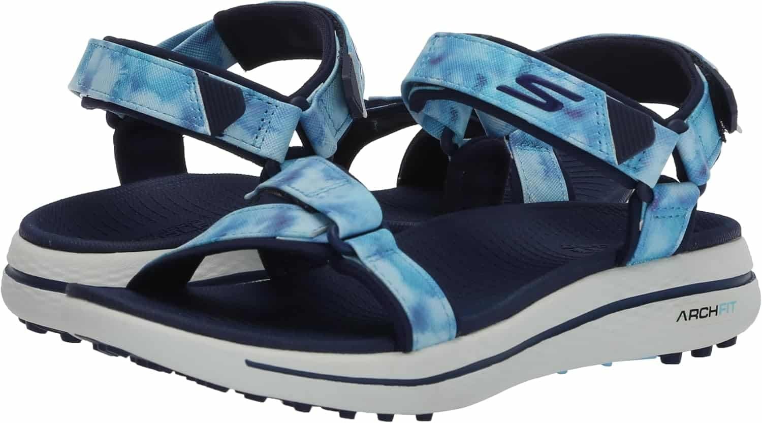 Skechers Womens Arch Fit Spikeless Golf Sandal Sneaker