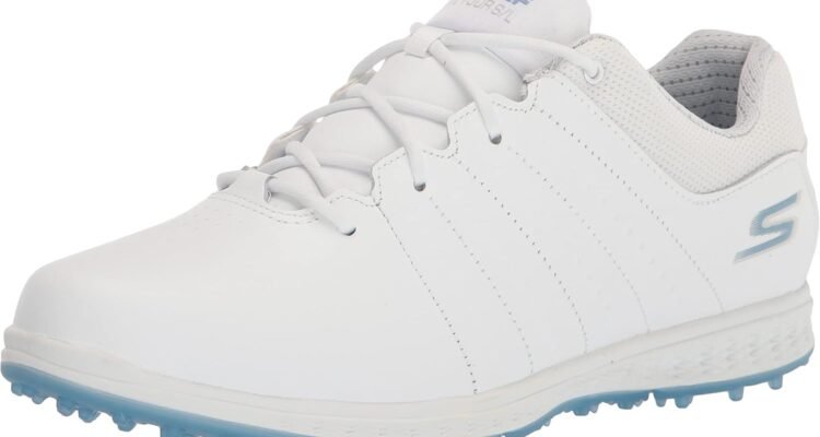 skechers womens go elite tour sl waterproof spikeless golf shoe