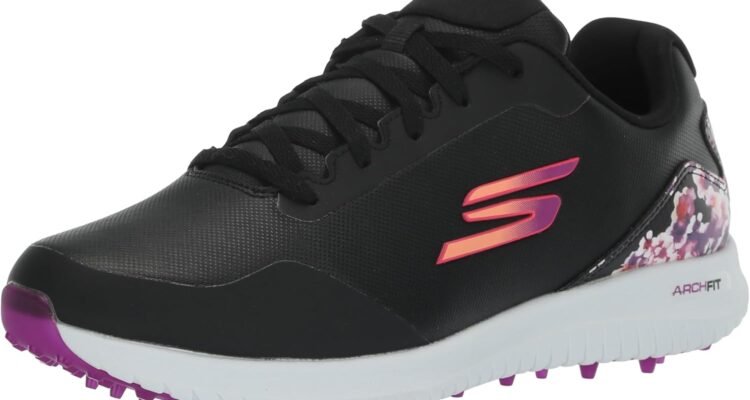 skechers womens max arch fit golf shoe sneaker