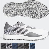Sale! Adidas S2G Spikeless Shoes 7.0/Grey Three / Cloud White / Hazy Orange /Wide