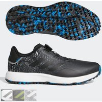 Sale! Adidas S2G BOA Spikeless Golf Shoes 7.5/Grey Two / Solar Yellow / Grey Five /Medium