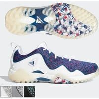 Sale! Adidas Codechaos 21 Primeblue Spikeless Golf Shoes 9.0/Core Black/Acid Mint/Grey Six